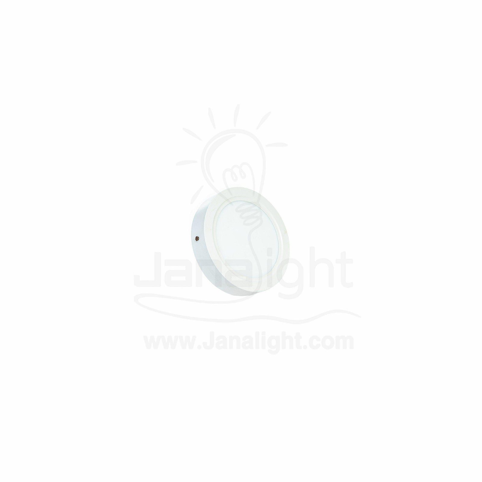 سبوت بانيل لطش 12 وات مدور ابيض وورم panel spotlight 12 watt round white